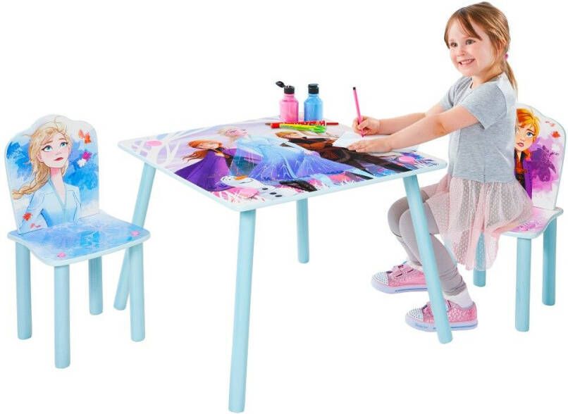 Basic Collectie Disney Frozen 2 Tafel met Stoeltjes