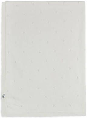 Jollein ledikantdeken pointelle ivory(75 centimeter x 100 centimeter )