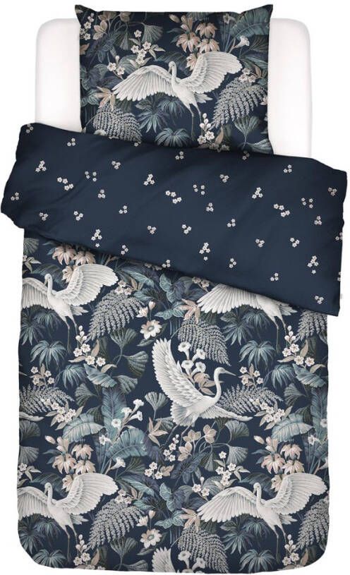 ESSENZA Diem dekbedovertrekset van biologisch katoensatijn 300TC inclusief kussenslopen