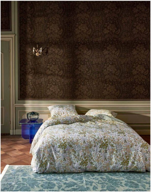 ESSENZA Ophelia dekbedovertrek van katoensatijn 215TC exclusief kussensloop