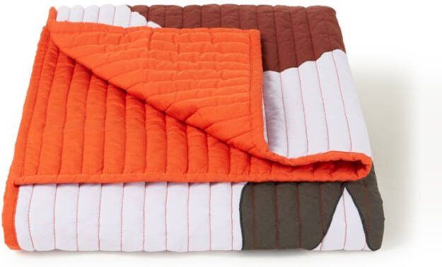 ferm LIVING Apple Quilted plaid met quilt patroon 110 x 80 cm