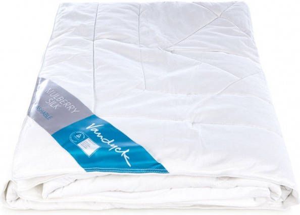 Vandyck Summer Silk solo dekbed van katoen met vulling van moerbeizijde