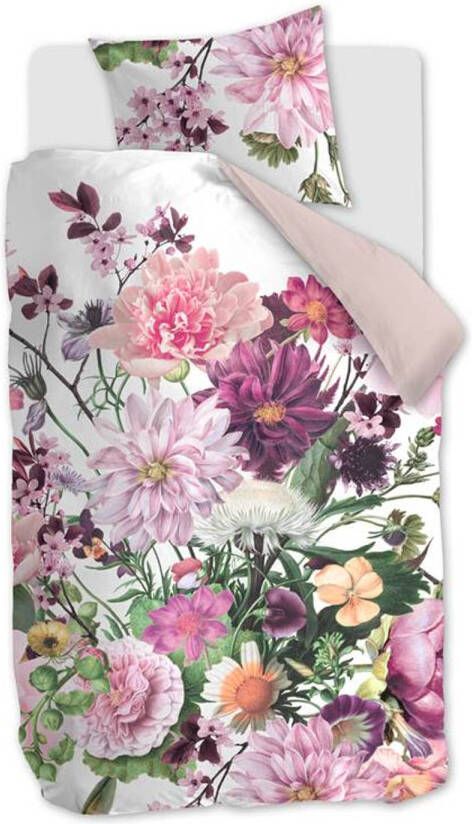 Ambiante Buket Flanel Dekbedovertrek 1 persoons(140x200/220 Cm + 1 Sloop) Flanel Multi