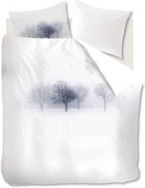 Ambiante Lindy dekbedovertrek White 2-persoons (200x200/220 cm +