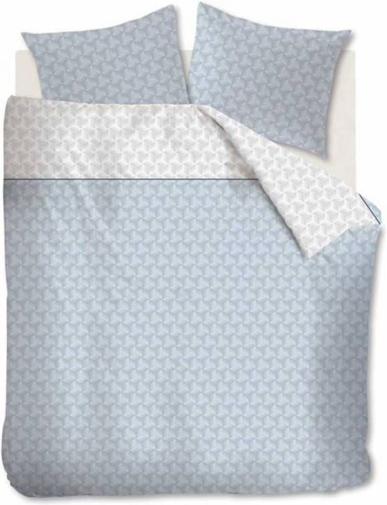 Ambiante Otis Dekbedovertrek Lits-jumeaux (240x200/220 Cm + 2 Slopen) Katoen Satijn Blue