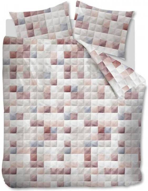 Ariadne at Home Colours Dekbedovertrek 2-persoons (200x200/220 Cm + 2 Slopen) Katoen Nude