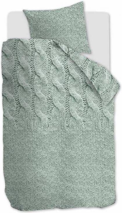 Ariadne at Home Cuddly Dekbedovertrek 1 persoons(140x200/220 Cm + 1 Sloop) Katoen Groen