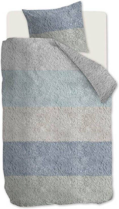 Ariadne at Home Softie Dekbedovertrek 1 persoons(140x200/220 Cm + 1 Sloop) Katoen Blue Green