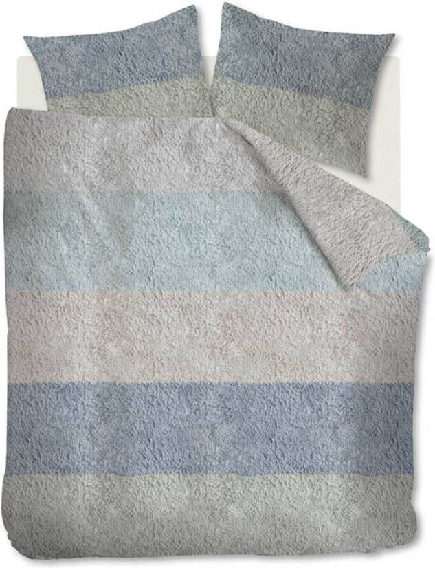 Ariadne at Home Softie Dekbedovertrek Lits jumeaux(240x200/220 Cm + 2 Slopen) Katoen Blue Green