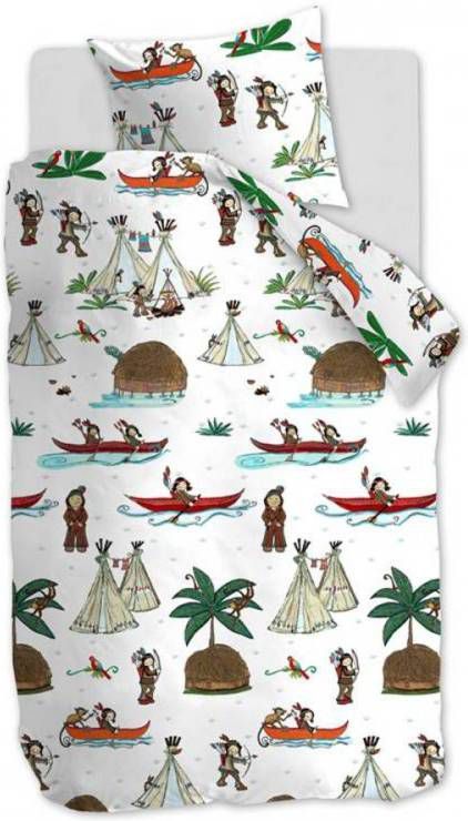Beddinghouse Kids Wigwam Dekbedovertrek 1 persoons(140x200/220 Cm + 1 Sloop )