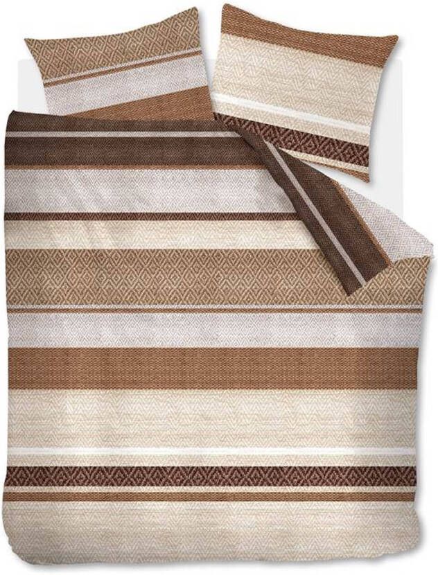 Beddinghouse Theodore Dekbedovertrek Lits jumeaux(240x200/220 Cm + 2 Slopen) Katoen Naturel
