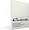 Cinderella Basic Percaline Katoen Kussenslopen(Set Van 2) 100% Percaline Katoen 40x80 Cm Ivory online kopen