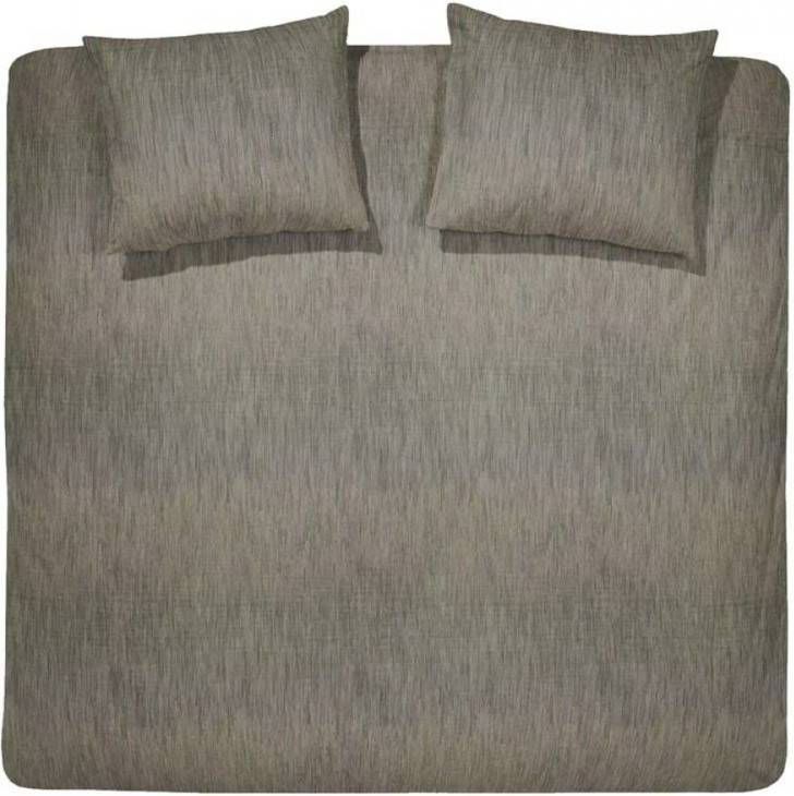 Damai Codex Dekbedovertrek 100% Percaline Katoen 2 persoons(200x200/220 Cm + 2 Slopen) 2 Stuks(60x70 Cm) Bruin
