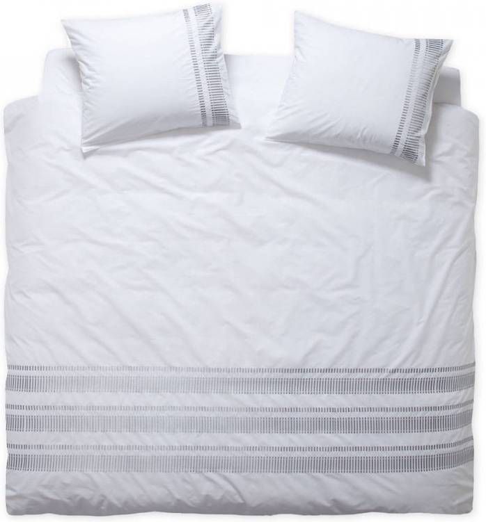 Damai Complex dekbedovertrek White 2-persoons (200x200/220 cm + 2