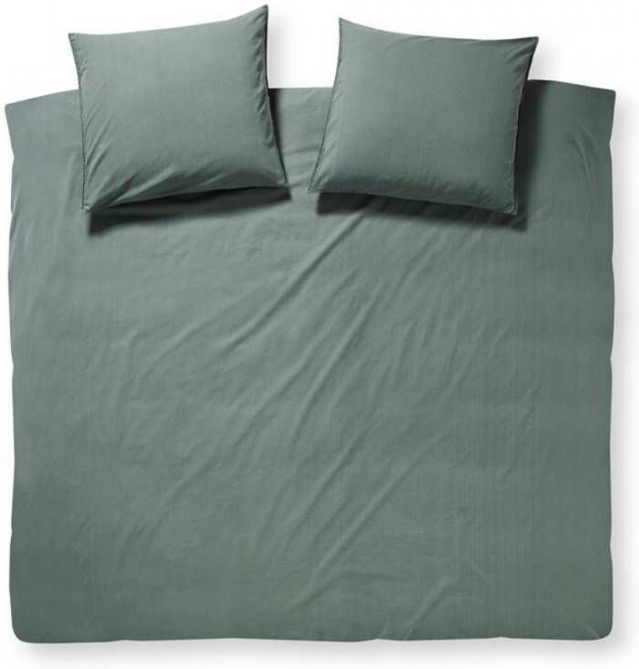 Damai Groove Flanel Dekbedovertrek Lits jumeaux(240x200/220 Cm + 2 Slopen) Flanel Laurel