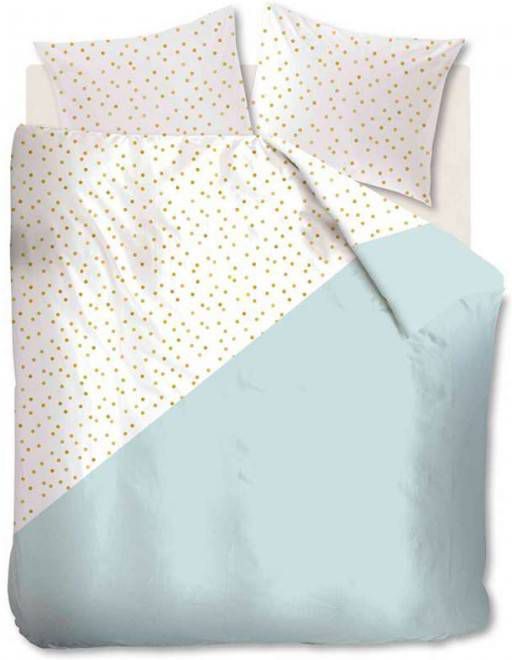 Ambiante dekbedovertrek Nathan ijsblauw 240x200/220 cm Leen Bakker
