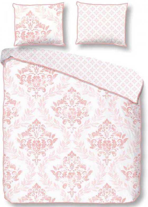Descanso dekbedovertrek Zoja roze 140x200/220 cm Leen Bakker