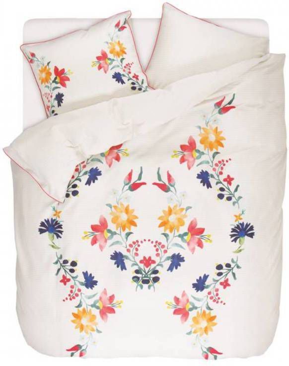 Esprit Cami Dekbedovertrek 100% Katoen satijn 2 persoons(200x200/220 Cm + 2 Slopen) 2 Stuks(60x70 Cm) Multi