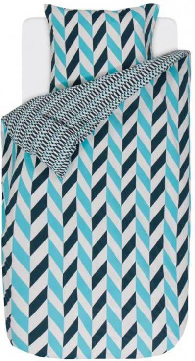 Esprit Criss Cross Dekbedovertrek 1 persoons(140x200/220 Cm + 1 Sloop )