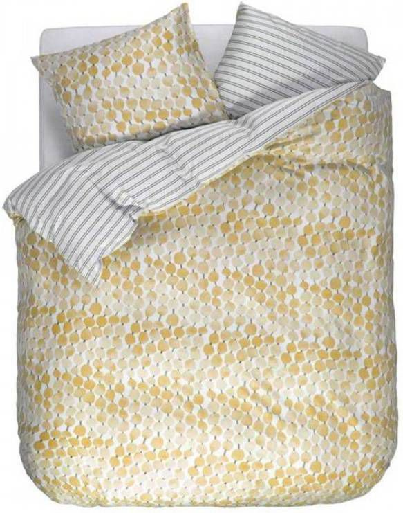 Esprit Dekbedovertrek Krisa Mustard 2 persoons 200x200/220 Cm