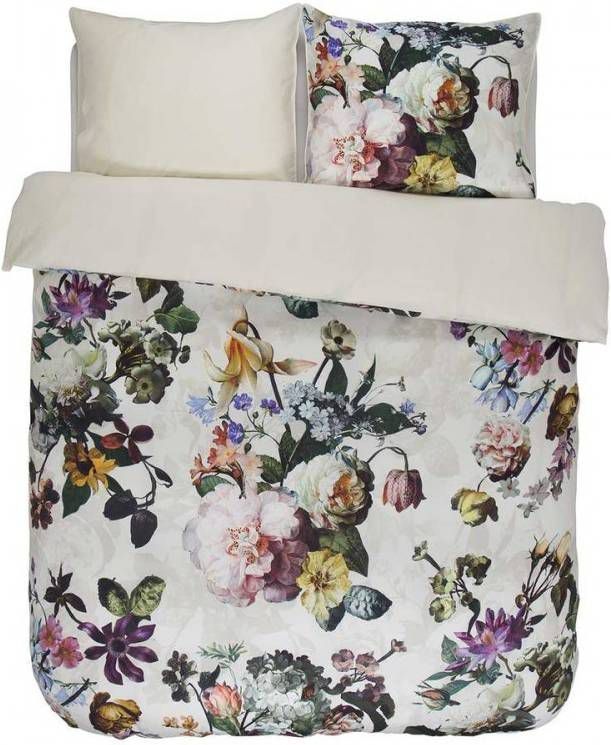 Essenza Fleur dekbedovertrek Ecru 2-persoons (200x200/220 cm + 2