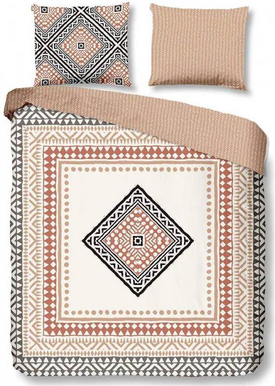 Good Morning dekbedovertrek Tiznit crème 240x200/220 cm Leen Bakker