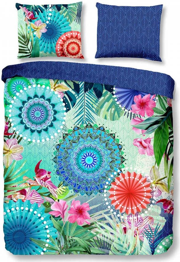 Hip dekbedovertrek Fiorenza multikleur 240x200/220 cm Leen Bakker