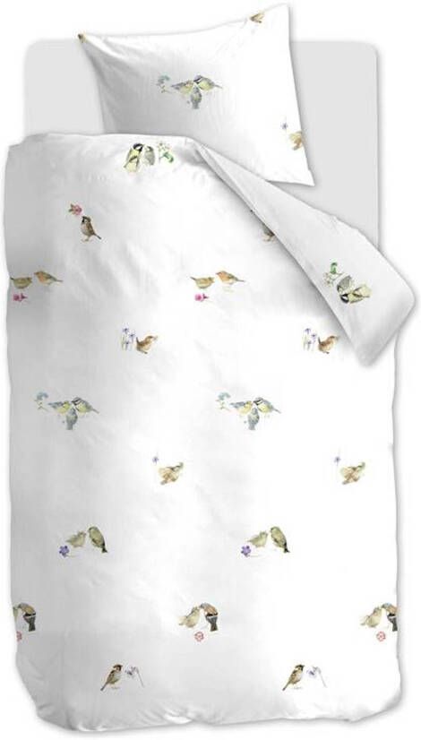 Marjolein Bastin Birdie Dekbedovertrek 1 persoons(140x200/220 Cm + 1 Sloop) Katoen Multi