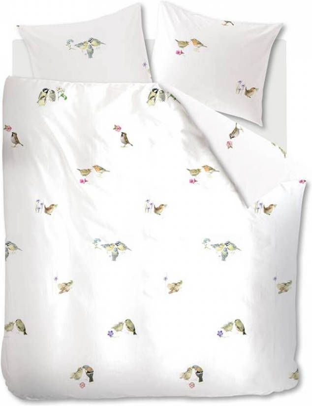 Marjolein Bastin Birdie Dekbedovertrek Lits jumeaux(240x200/220 Cm + 2 Slopen) Katoen Multi