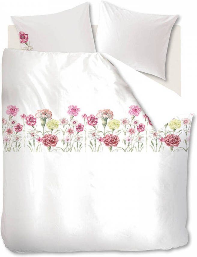 Marjolein Bastin dekbedovertrek Romantic roze 200x200/220 cm Leen Bakker