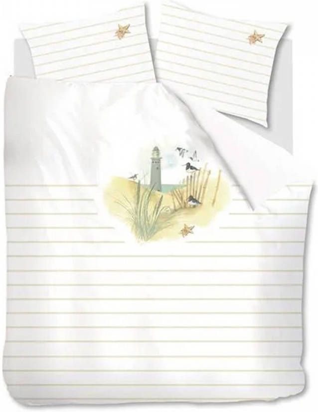 Marjolein Bastin Dekbedovertrek Summer Tide Naturel Lits jumeaux 240x200/220 Cm