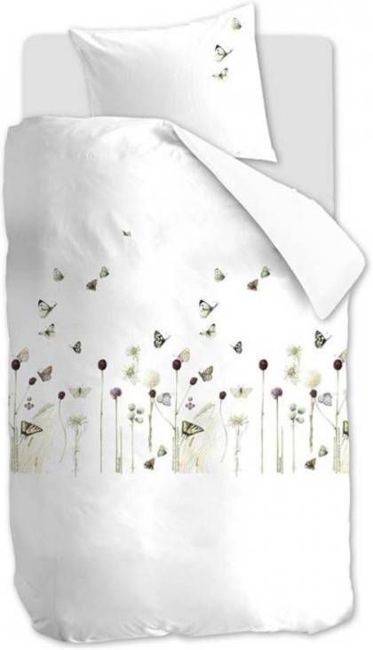 Marjolein Bastin Papilio Dekbedovertrek 1 persoons(140x200/220 Cm + 1 Sloop) Katoen Natural