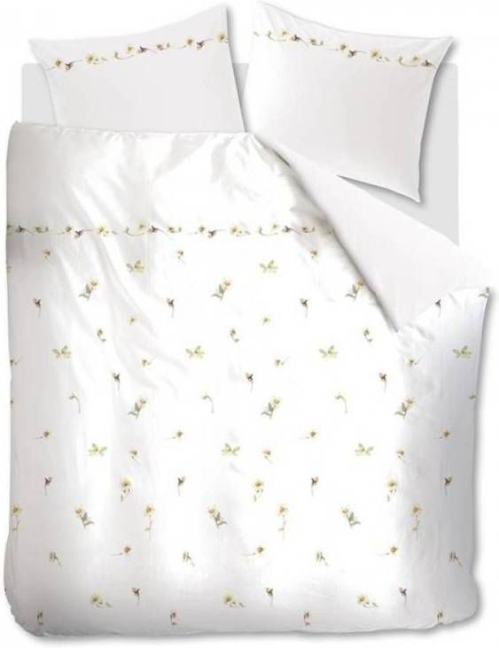 Marjolein Bastin Rose De Noël Dekbedovertrek Lits jumeaux(240x200/220 Cm + 2 Slopen) Katoen Green