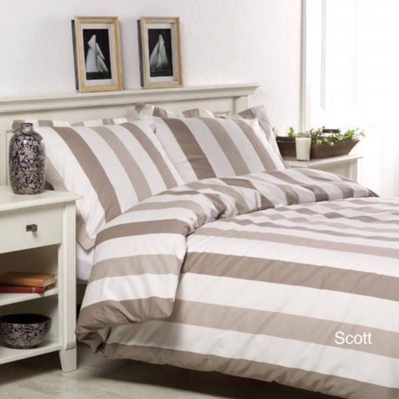 Papillon Dekbedovertrek Scott Beige 240 X 200/220 Cm