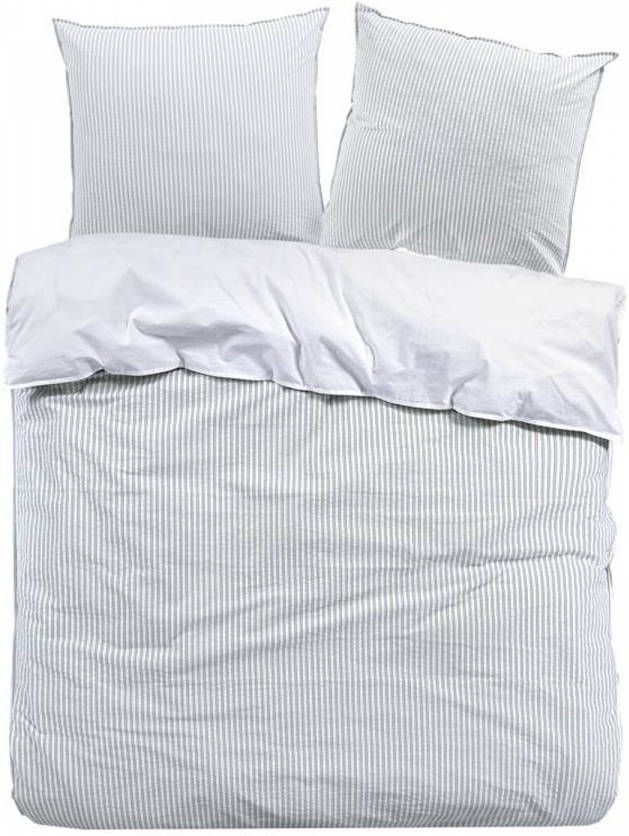 Papillon Marseille Dekbedovertrek 2 persoons(200x200/220 Cm + 2 Slopen) Katoen Satijn Groen