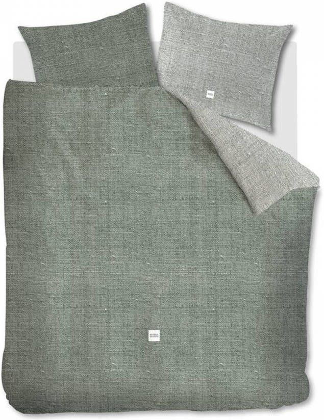 Rivièra Maison Coughton Court Dekbedovertrek Lits jumeaux(260x200/220 Cm + 2 Slopen) Katoen Groen