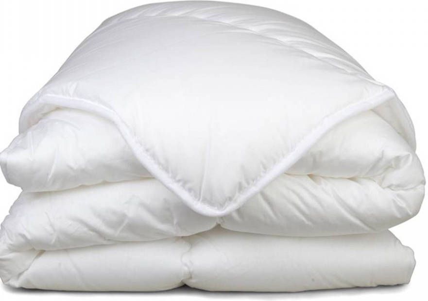 Snoozing Graz Synthetisch Kinderdekbed Ledikant 100x135 Cm Wit