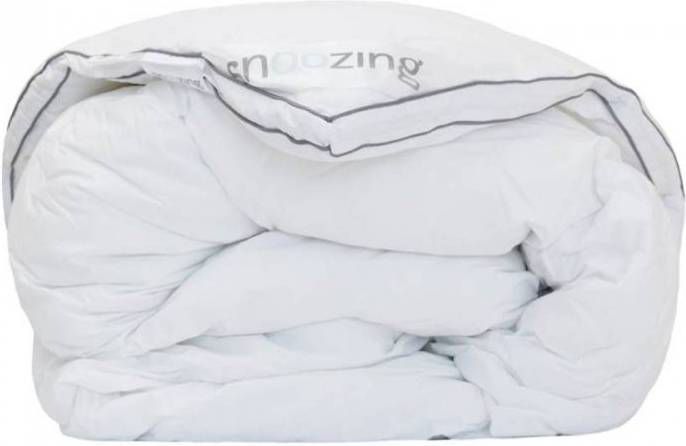 Snoozing Lienz Synthetisch Winterdekbed Eenpersoons 140x200 Cm Wit