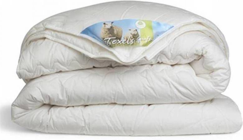 Snoozing Texel Wol 4 seizoenen Dekbed Lits jumeaux 240x200 Cm Wit