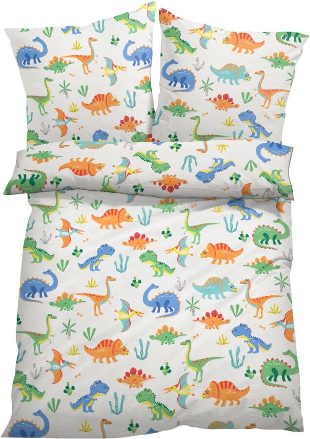 bonprix Kinderen dekbedovertrek met dino's