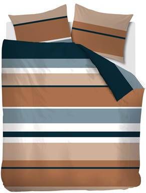 Ambiante Dekbedovertrek Andy Blue lits jumeaux(240 X 200/220 Cm )