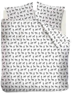 Ambiante dekbedovertrek Kenya zwart 240x200/220 cm Leen Bakker