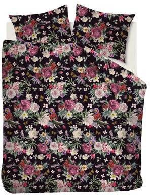 Ambiante Leila Dekbedovertrek Lits jumeaux(240x200/220 Cm + 2 Slopen) Katoen Satijn Multi