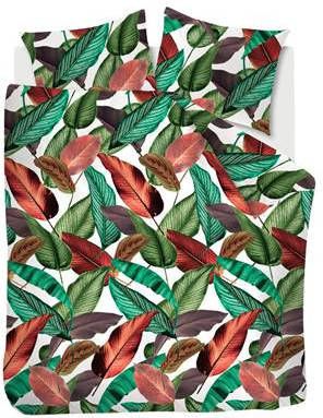 Ambiante Makoyana Dekbedovertrek Lits jumeaux(240x200/220 Cm + 2 Slopen) Katoen Satijn Multi