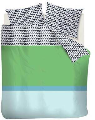 Ambiante dekbedovertrek Mette groen 240x200/220 cm Leen Bakker