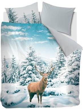 Ambiante Steffan Flanel Dekbedovertrek Lits jumeaux(240x200/220 Cm + 2 Slopen) Flanel Multi