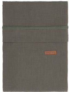 baby's only baby's only dekbedovertrek Breeze khaki 100x135 cm