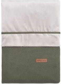 baby's only baby's only dekbedovertrek Class ic khaki 80x80 cm