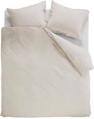 Beddinghouse Organic Basic Dekbedovertrek 1 persoons(140x200/220 Cm + 1 Sloop) Katoen Sand