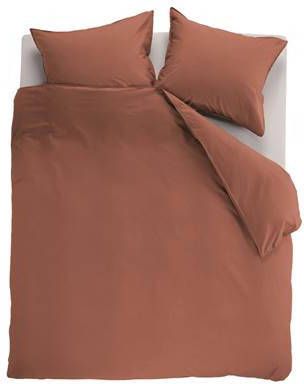 Beddinghouse Organic Basic Dekbedovertrek Lits jumeaux(240x200/220 Cm + 2 Slopen) Katoen Terra